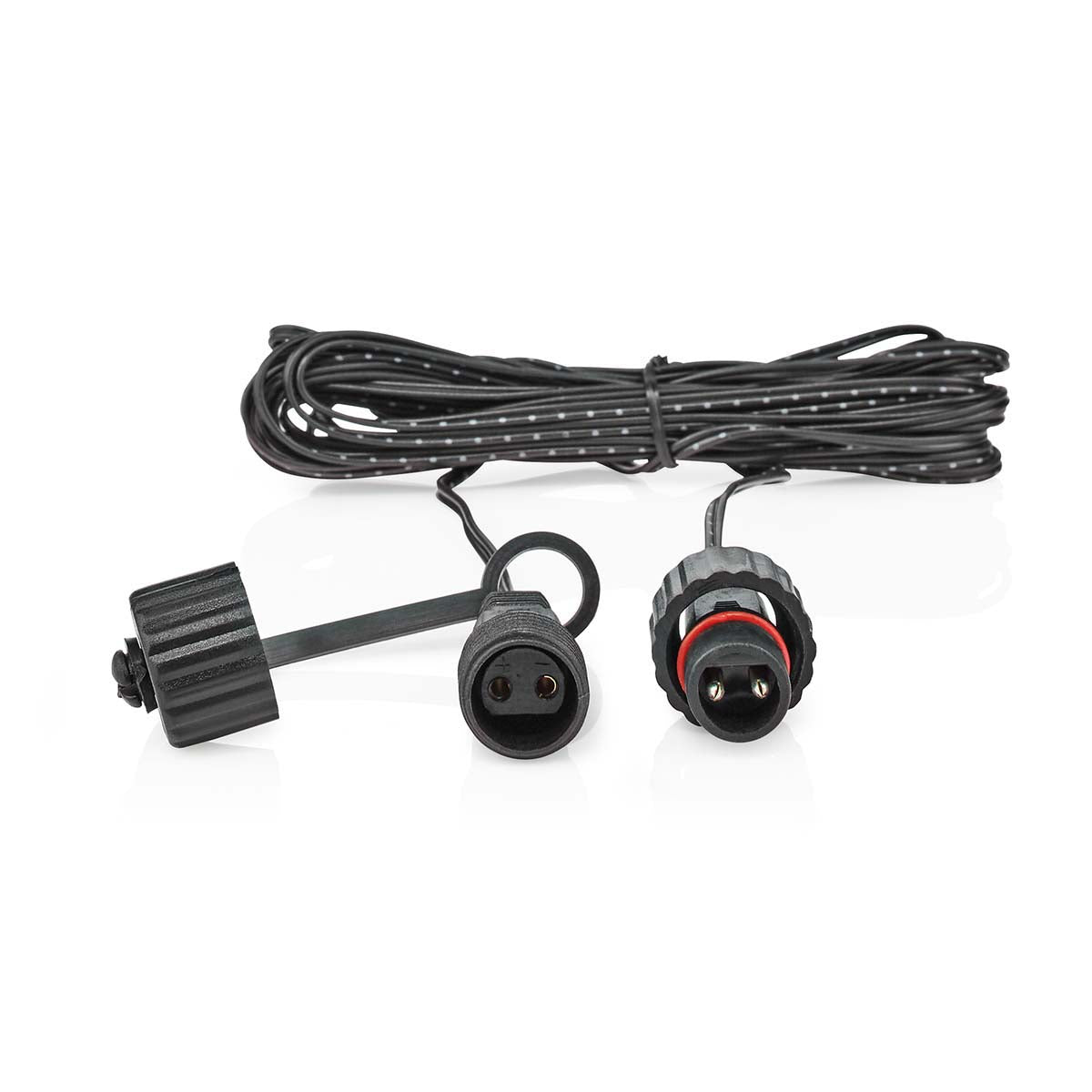 Cabo de extensão Nedis 5m: amplie a iluminação decorativa com praticidade e versatilidade em qualquer ambiente.