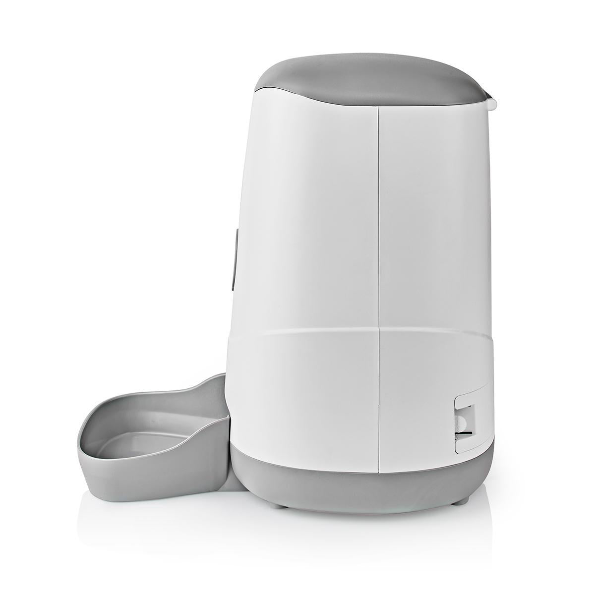 Nedis Dispensador de ração para animais de estimação wifi: Conexão wifi para controlo pelo smartphone.