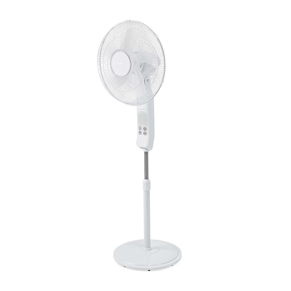 Nedis Ventoinha de pé inteligente wifi: Brisa refrescante com 3 velocidades.