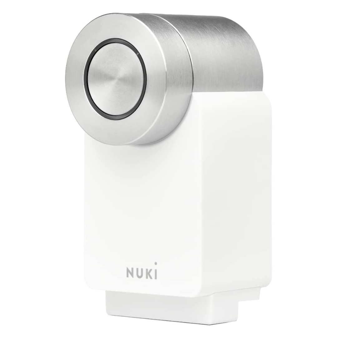 Nuki Smart Lock 4.0 Pro BT WiFi Matter Thread White Digital Smart Lo