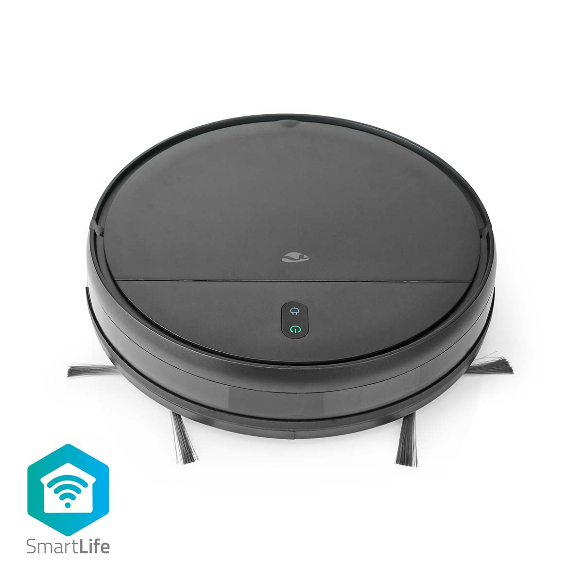 Aspirador de robot Nedis Wifi inteligente e eficiente utliza a aplicação smartlife