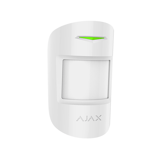 O SADIR Detector PIR MotionProtect-W da Ajax é um sensor de movimento confiável, sem fio, ideal para segurança residencial. Com comunicação bidirecional, detecção precisa e resistência a mascaramento, é essencial para sistemas de alarme. Fácil de instalar e usar.