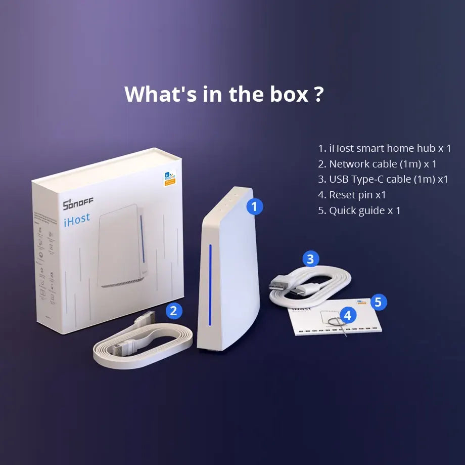 Sonoff iHost Hub doméstico inteligente 4GB Wifi Zigbee: Compatibilidade com dispositivos Sonoff