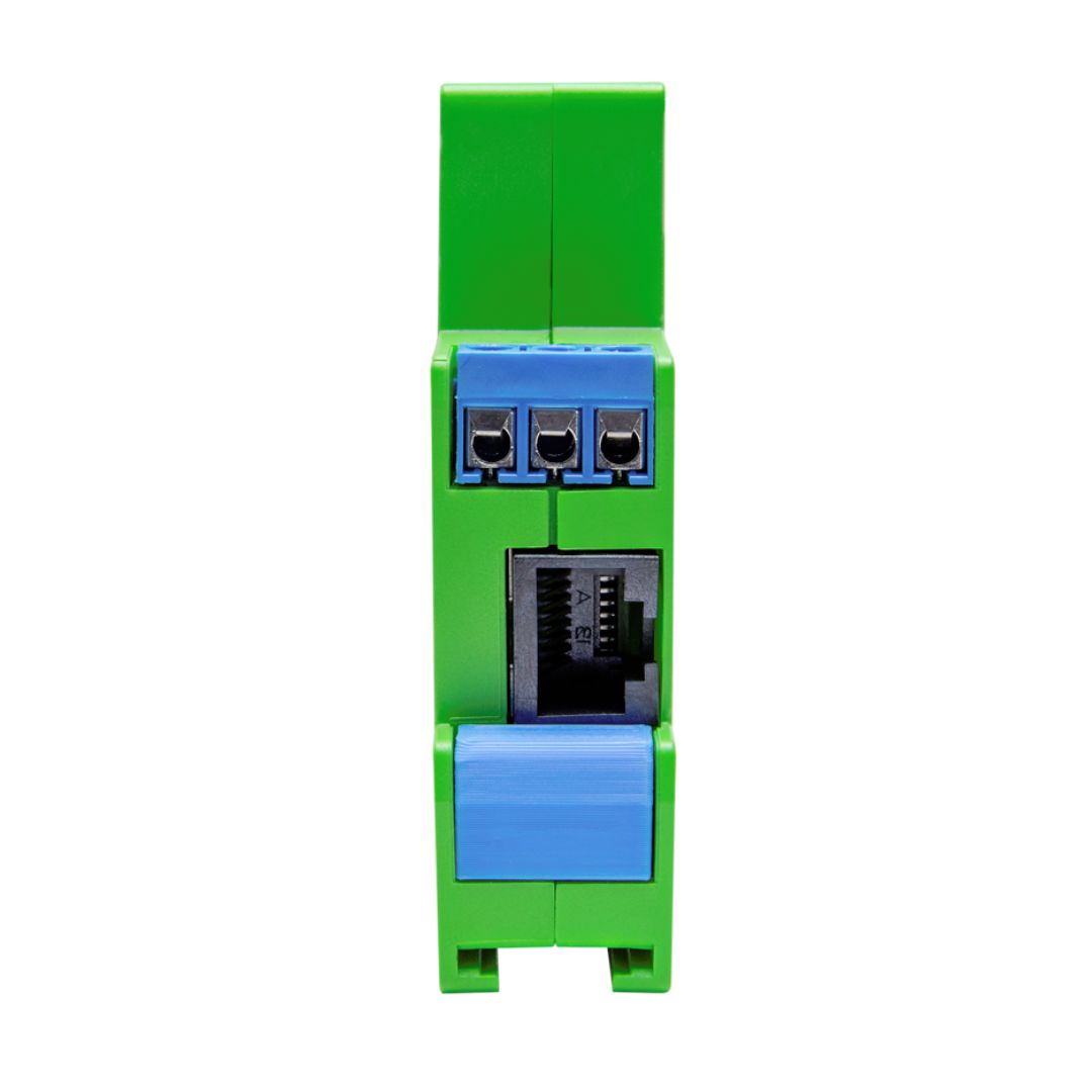 Shelly Pro Dimmer 1PM: Controle remoto e personalizado da iluminação. Montagem em calha DIN. Acesse e ajuste via web ou app. Integração fácil com automação residencial.