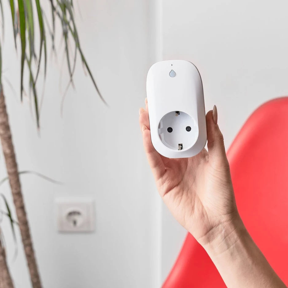 Shelly Plug - Tomada Inteligente 16A 3500W c/ Medidor Consumo WiFi - Smartify - Casa Inteligente - Smart Home - Domotica - Casas Inteligentes
