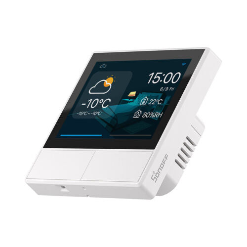Sonoff NSPanel Ecrã Multifunções Inteligente wifi branco: Controla a iluminação da tua casa