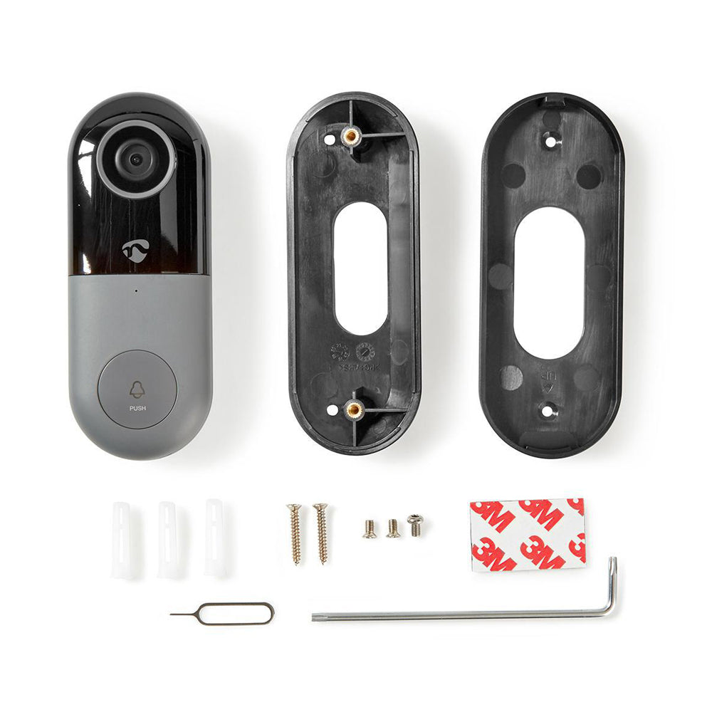 Nedis vídeoporteiro wifi usa a aplicação nedis smartlife