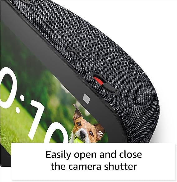 Amazon Alexa Echo Show 5 (Geração 3) Branco Wifi: tapa a camera