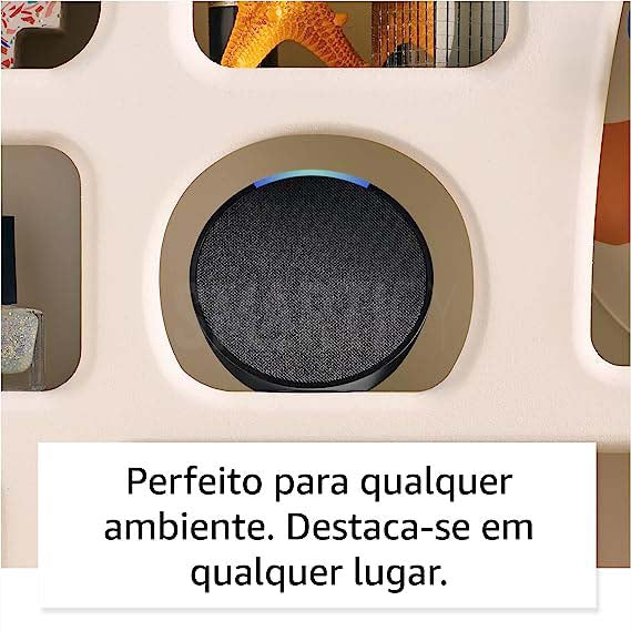 Amazon Echo pop Wifi Bluetooth Branco: com sustentabilidade em mente