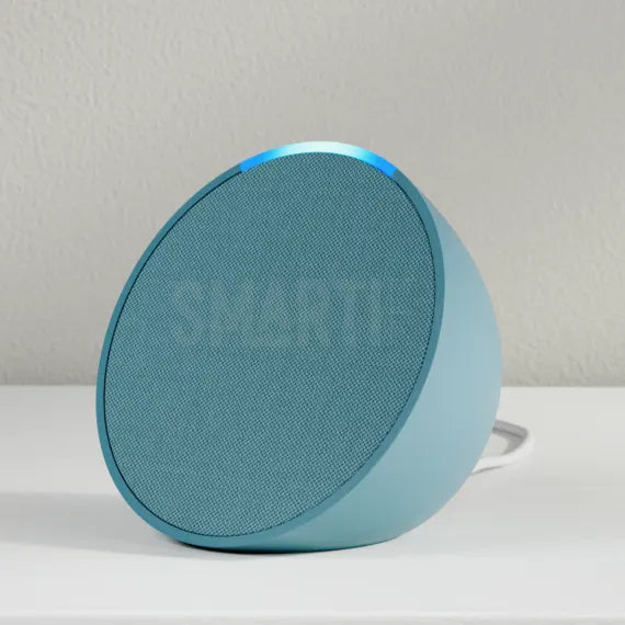 Amazon Echo pop Wifi Bluetooth Branco: utiliza com comandos de voz para pesquisar algo na internet