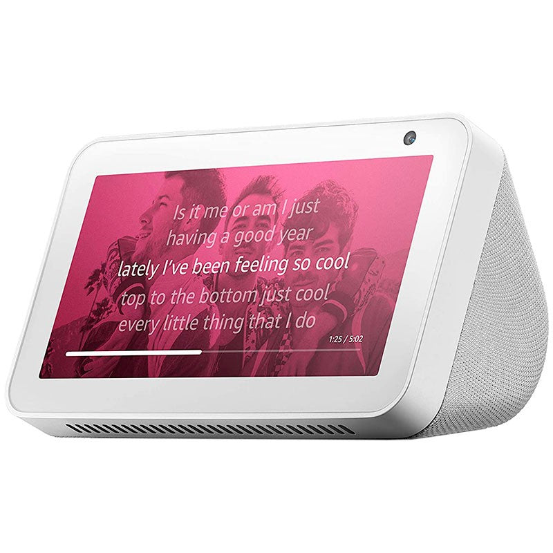 Amazon Alexa Echo Show 5 Branco Sandstone (Geração 1) - Smartify - Casa Inteligente - Smart Home - Domotica - Casas Inteligentes