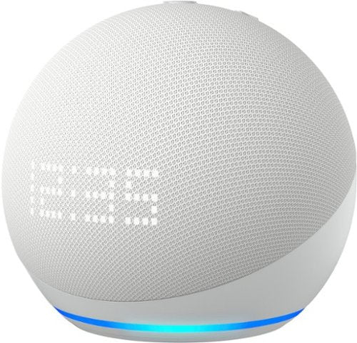Alexa Echo Dot (Gen 5) con reloj - Blanco