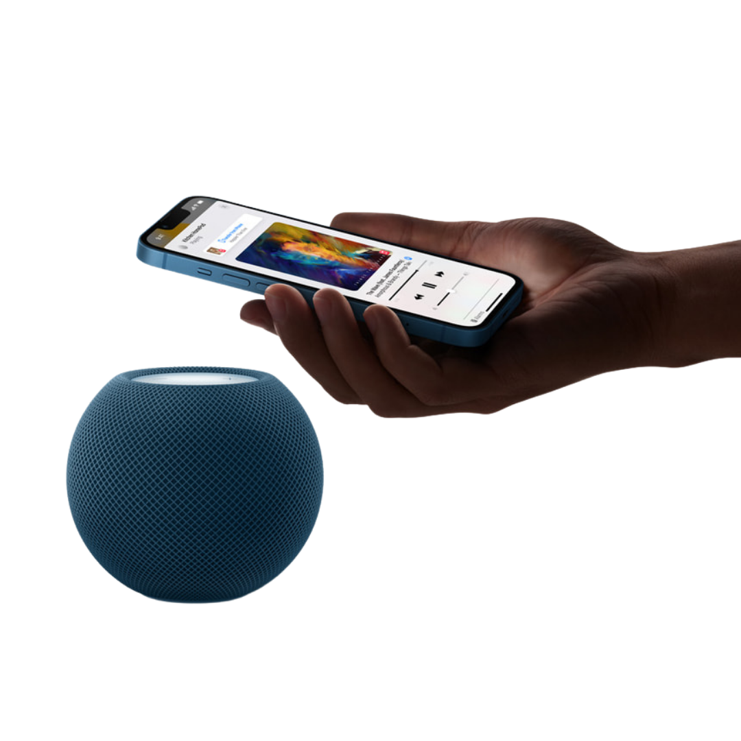 Apple HomePod Mini Azul - Smartify - Casa Inteligente - Smart Home - Domotica - Casas Inteligentes