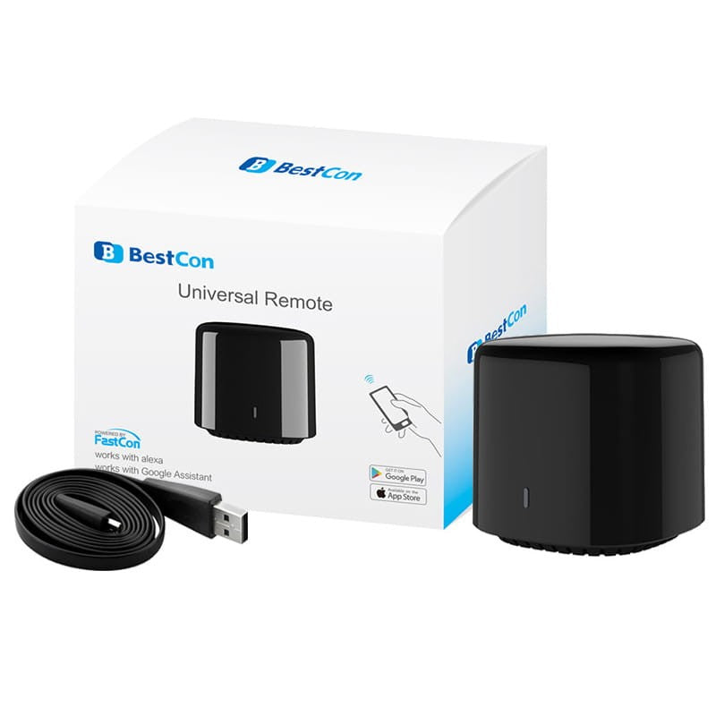 Broadlink BestCon RM4C Mini - Comando Universal Infravermelhos IR WiFi - Smartify - Casa Inteligente - Smart Home - Domotica - Casas Inteligentes