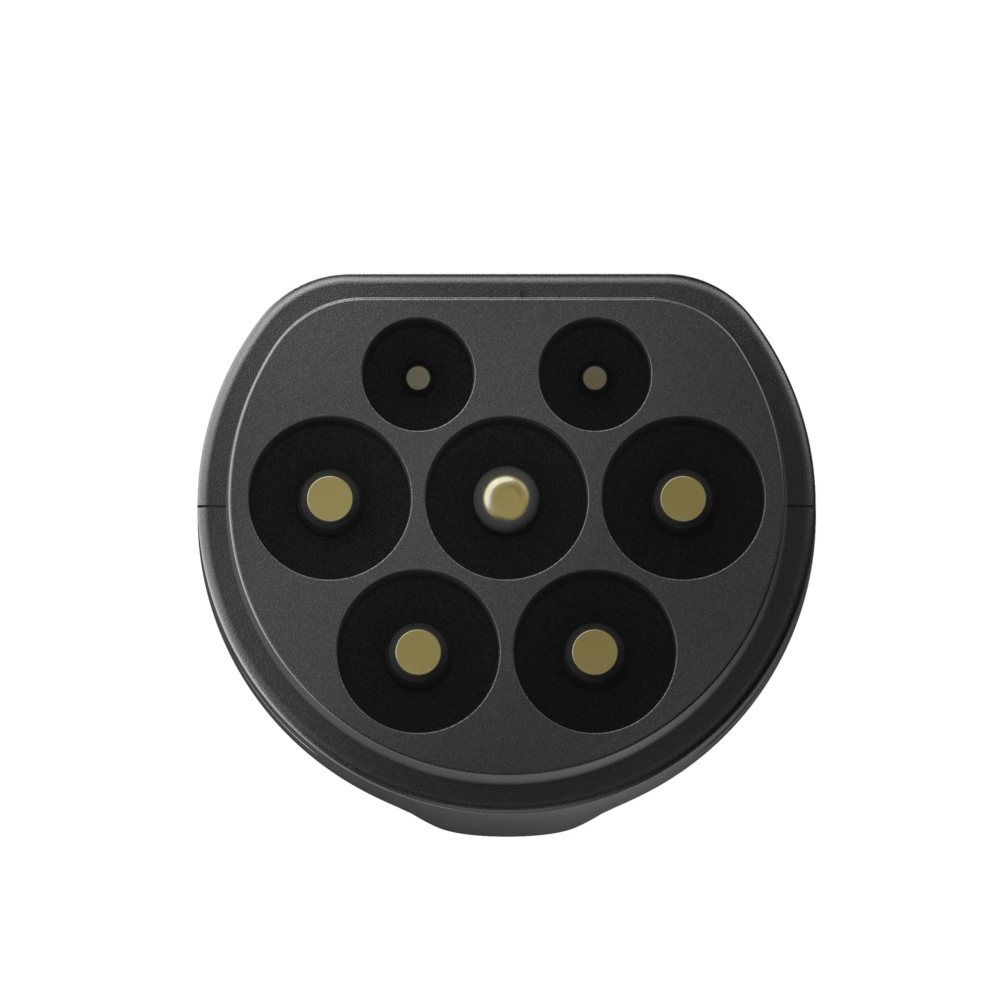 Frente a entrar no carregador tipo 2 veículo elétrico do Adaptador Ecoflow