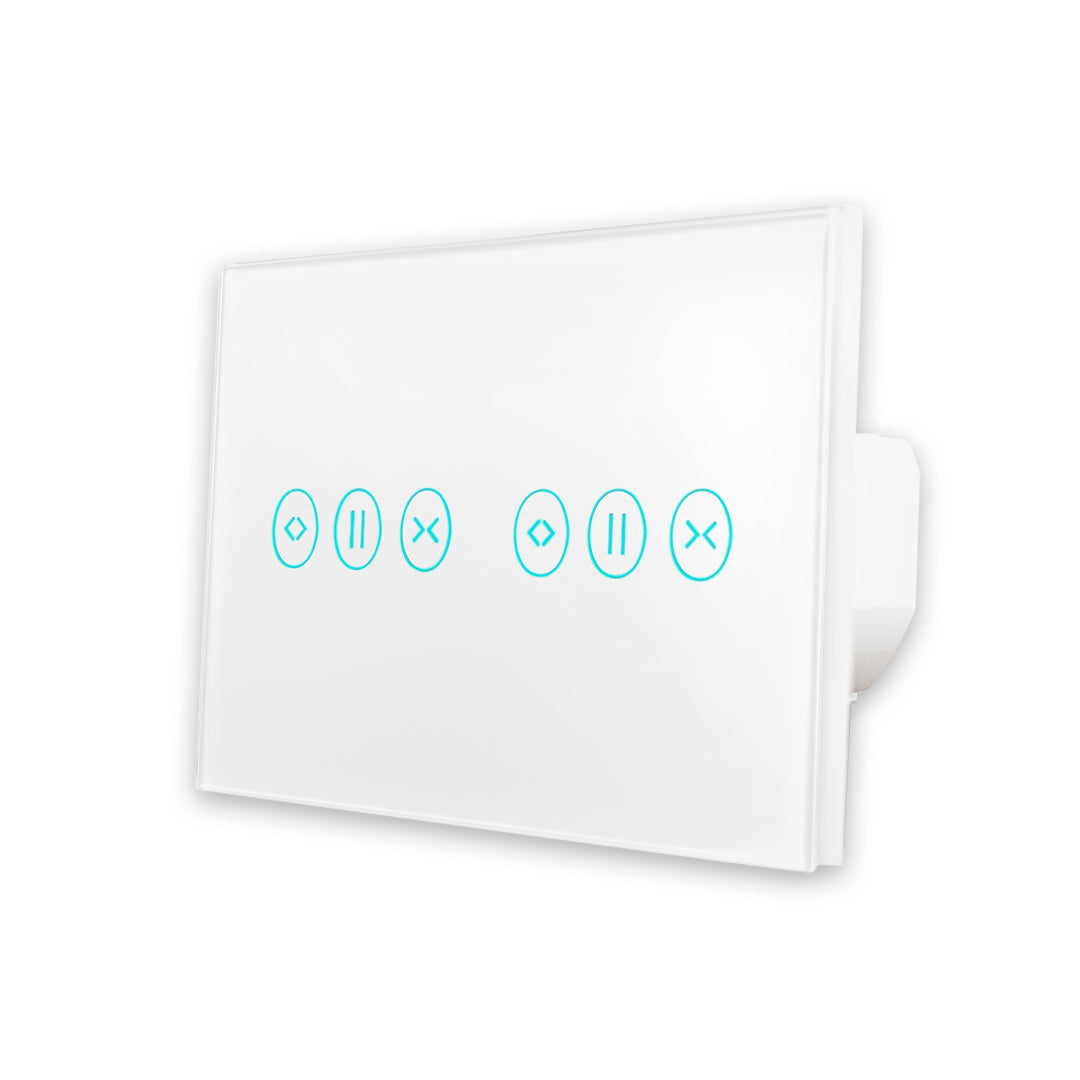 Interruptor de Estores Duplo Inteligente WiFi Smartify - Branco - Smartify - Casa Inteligente - Smart Home - Domotica - Casas Inteligentes