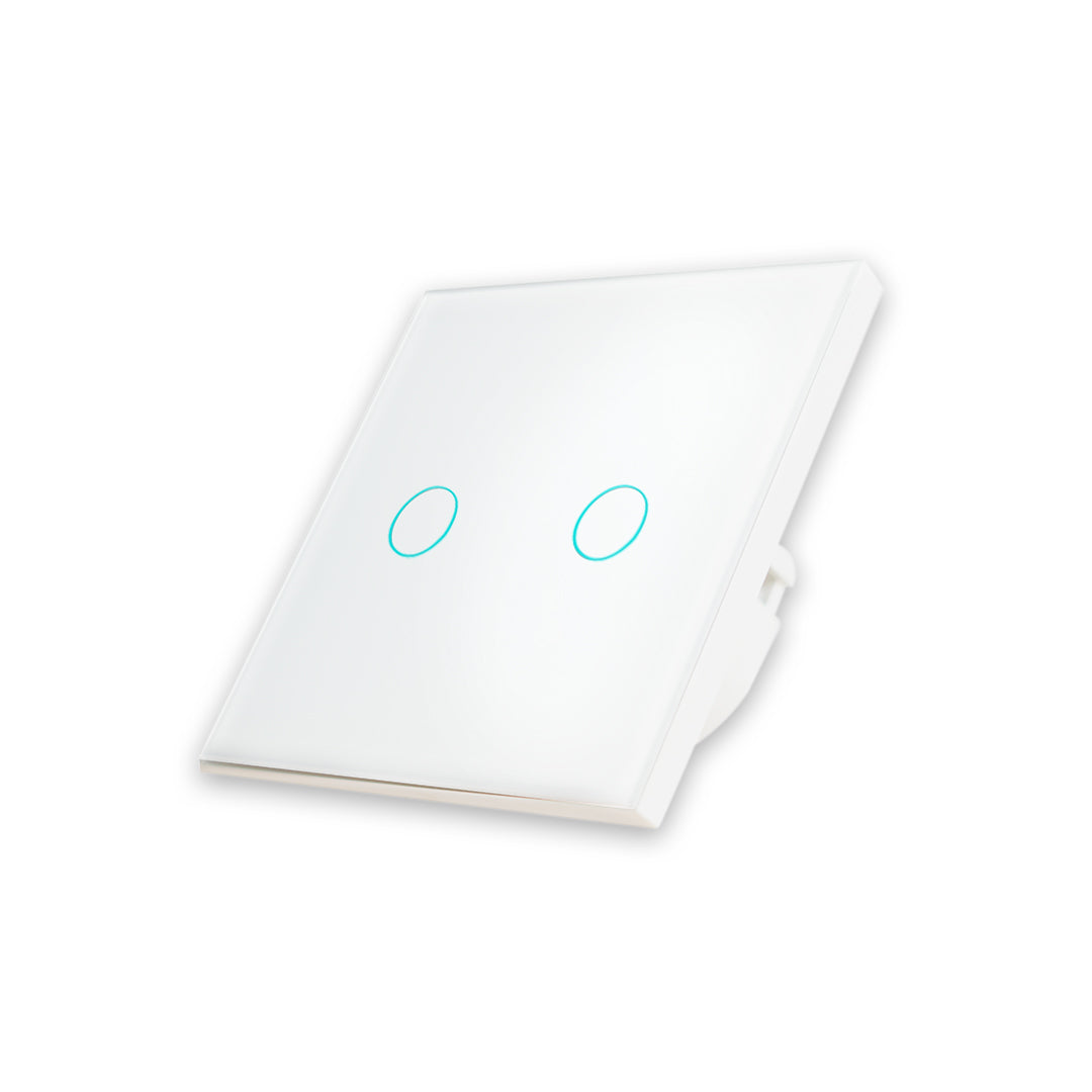 Interruptor Inteligente de Luz WiFi 2 botões Smartify - Branco - Smartify - Casa Inteligente - Smart Home - Domotica - Casas Inteligentes