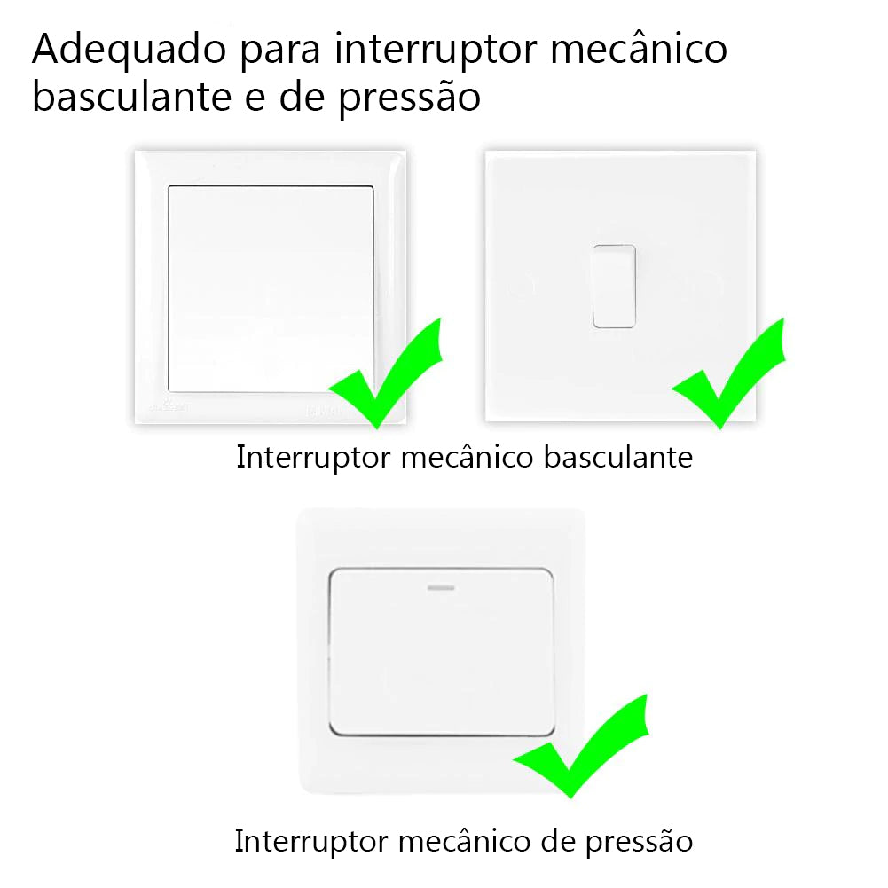 MOES Tuya ZigBee 3.0 RF Módulo de Interruptor de luz inteligente 1 Gang Modular Alexa Google Home Controlo por voz