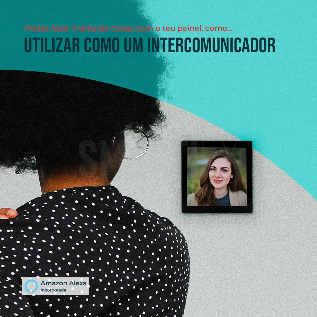 Smartify Painel de Controlo Inteligente Zigbee Wifi: Processador quad-core para operações rápidas.