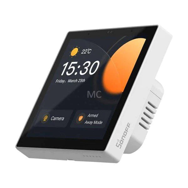 Sonoff NSPanel Ecrã Multifunções Inteligente wifi e Zigbee branco: Controla a iluminação da tua casa