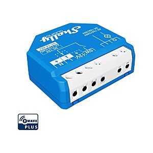 Shelly Qubino Wave 1 Módulo Interruptor Para Automação Z-Wave 1 canal 16 A ( contacto seco)