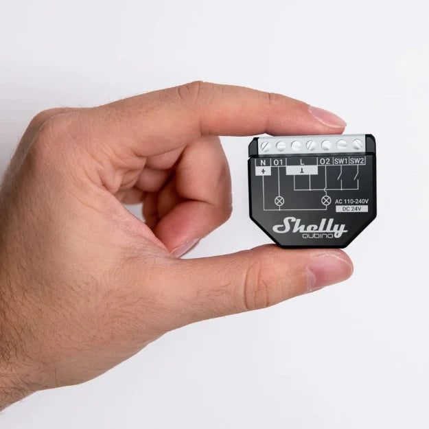 Shelly Qubino Z-Wave 2PM - Módulo Z-Wave
