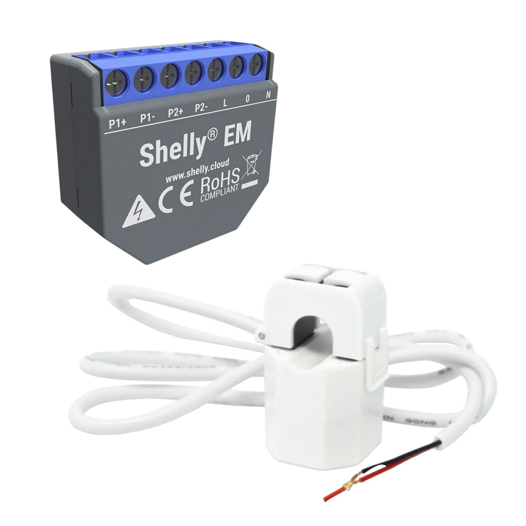 Combo Shelly EM + Core 50A WiFi Module