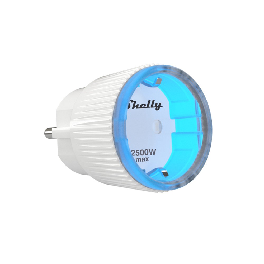 Shelly Plug S - Tomada Portátil Inteligente 12A 2500W WiFi - Smartify - Casa Inteligente - Smart Home - Domotica - Casas Inteligentes