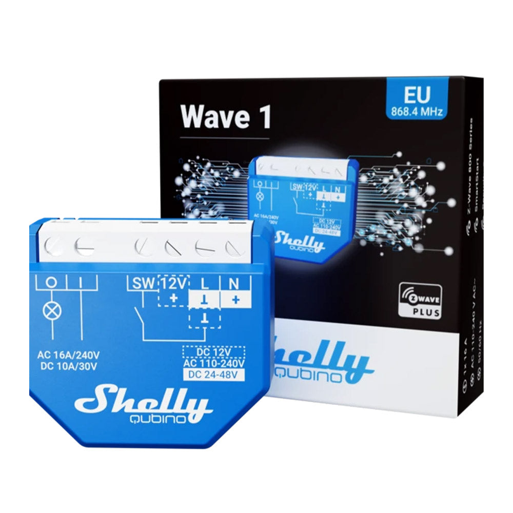Shelly Qubino Z-Wave 1 - Módulo Z-Wave