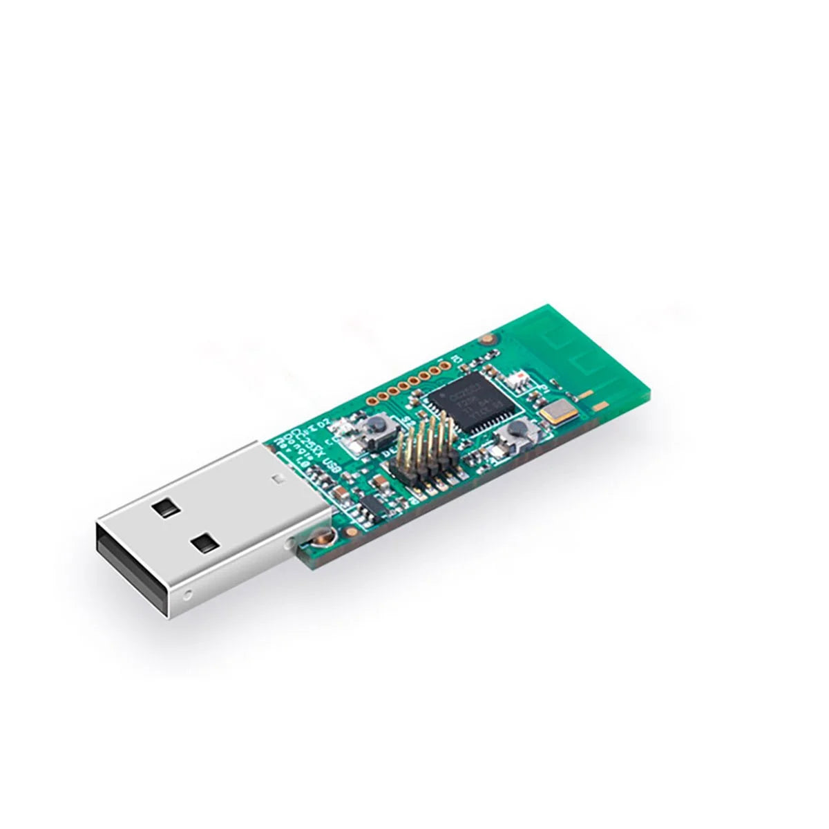 O Zigbee CC2531 Dongle USB é um dispositivo USB totalmente operacional que fornece uma interface de PC para aplicações IEEE802.15.4 / ZigBee.