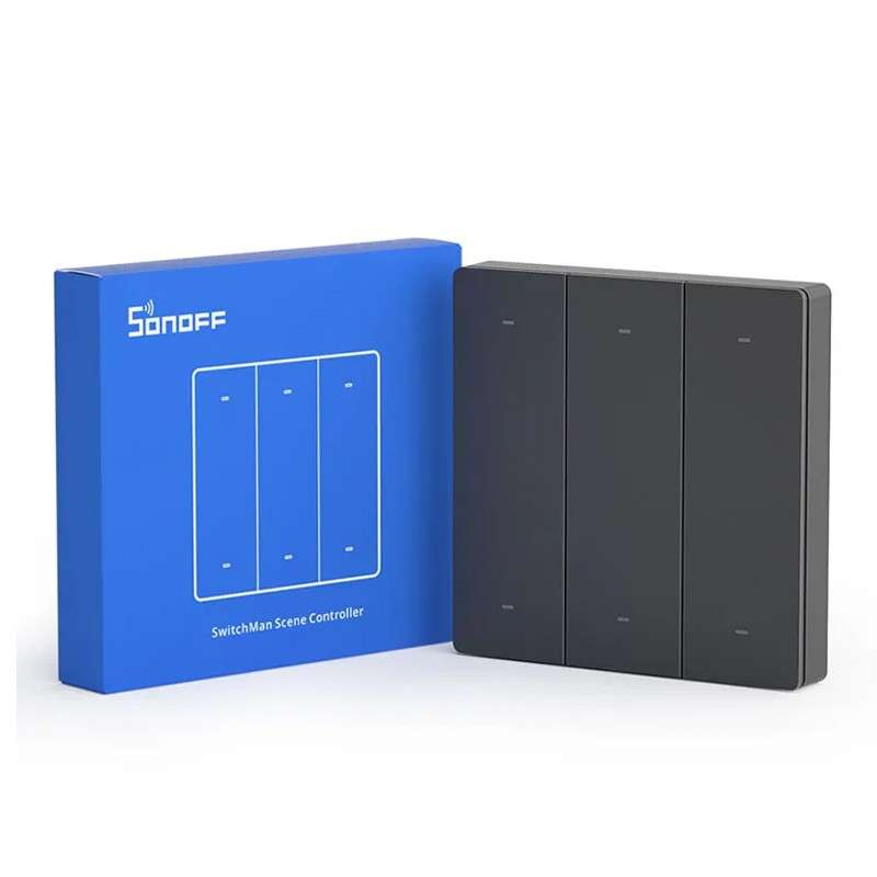 Sonoff R3 Interruptor para cenários 6 botões wifi: Design compacto