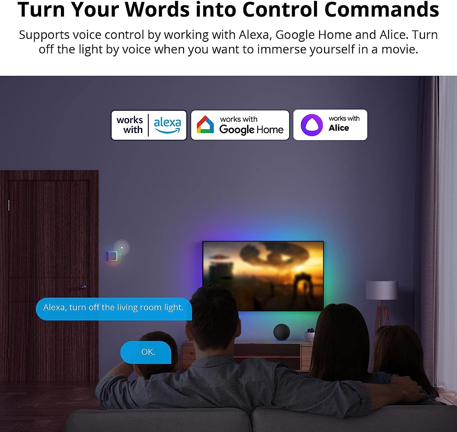 Sonoff TX ULTIMATE Interruptor Inteligente de 1 botão Wifi Branco: Opções de iluminação personalizáveis para criar o ambiente perfeito.
