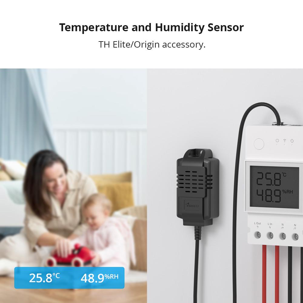Sonoff THS01- Sonda de Temperatura e Humidade SONOFF RJ11 - Smartify - Casa Inteligente - Smart Home - Domotica - Casas Inteligentes