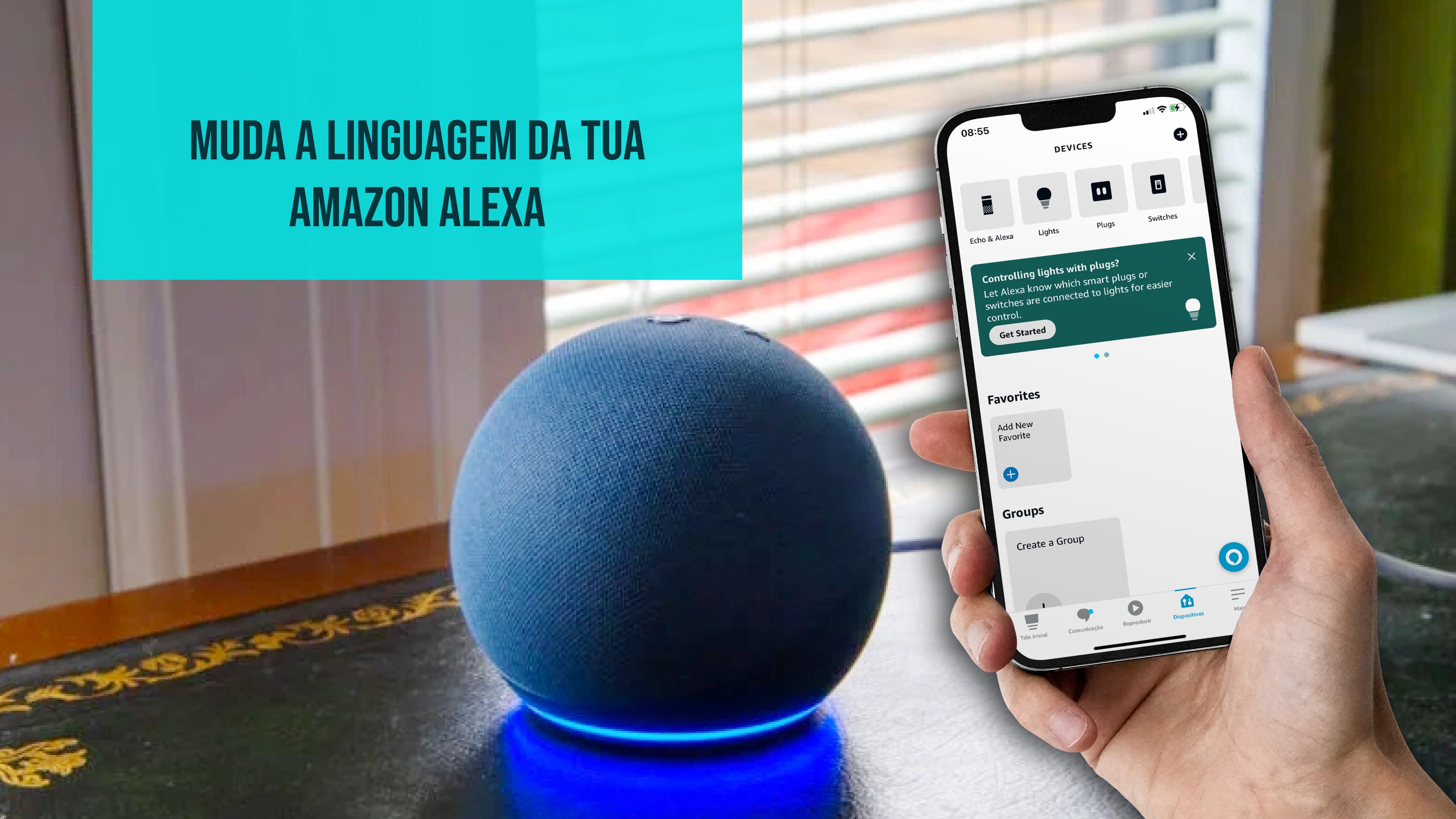 Aprende Como Alterar o idioma do Teu Dispositivo Amazon Alexa
