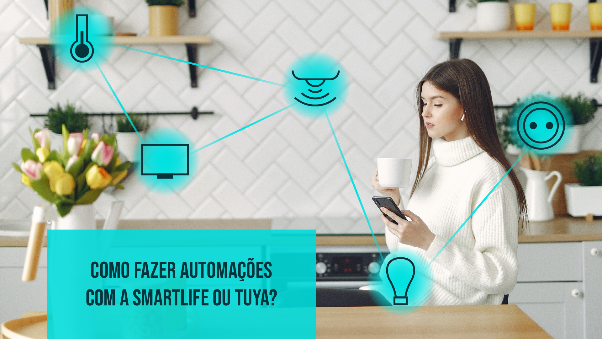 Como criar uma automação na aplicação Smartlife ou Tuya para a tua casa inteligente