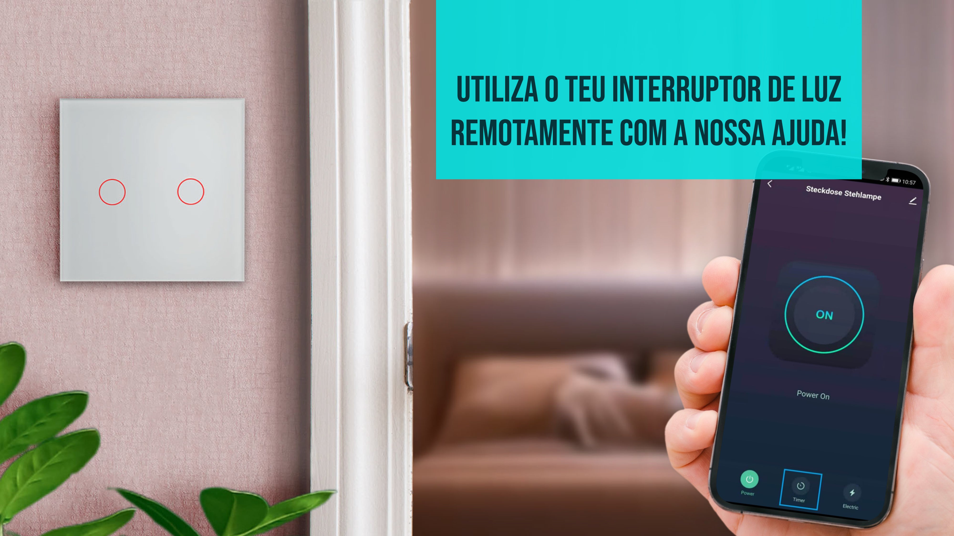 Touch Screen Programmable Light Switch Smart Light Switch For Easy