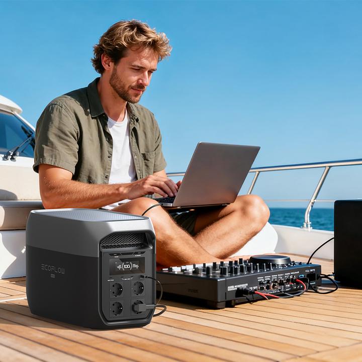 Ecoflow Delta 3 Max - Gerador portátil Inteligente 2048Wh