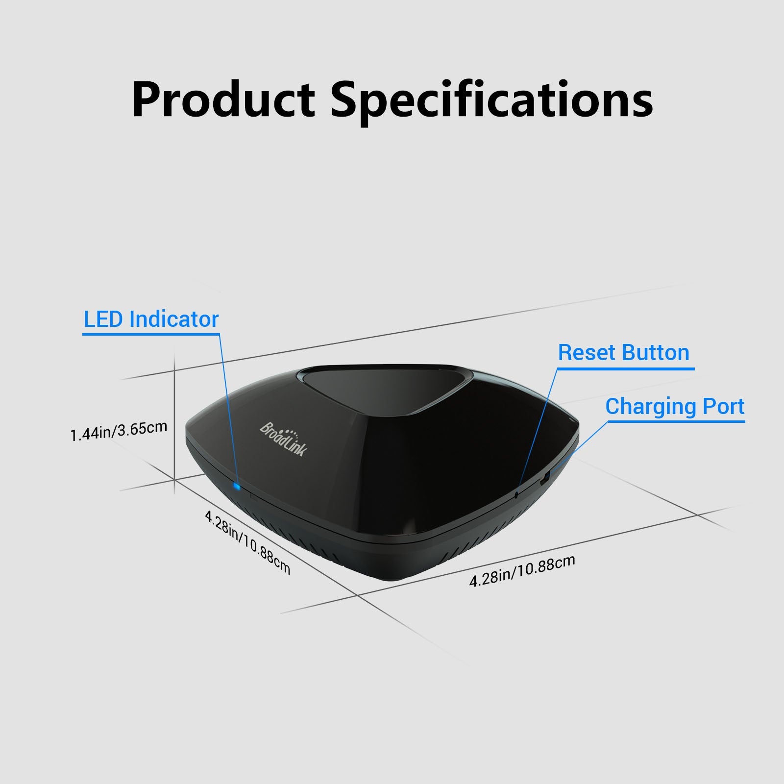 BroadLink RM MAX - IR RF WiFi Matter Remote Control 