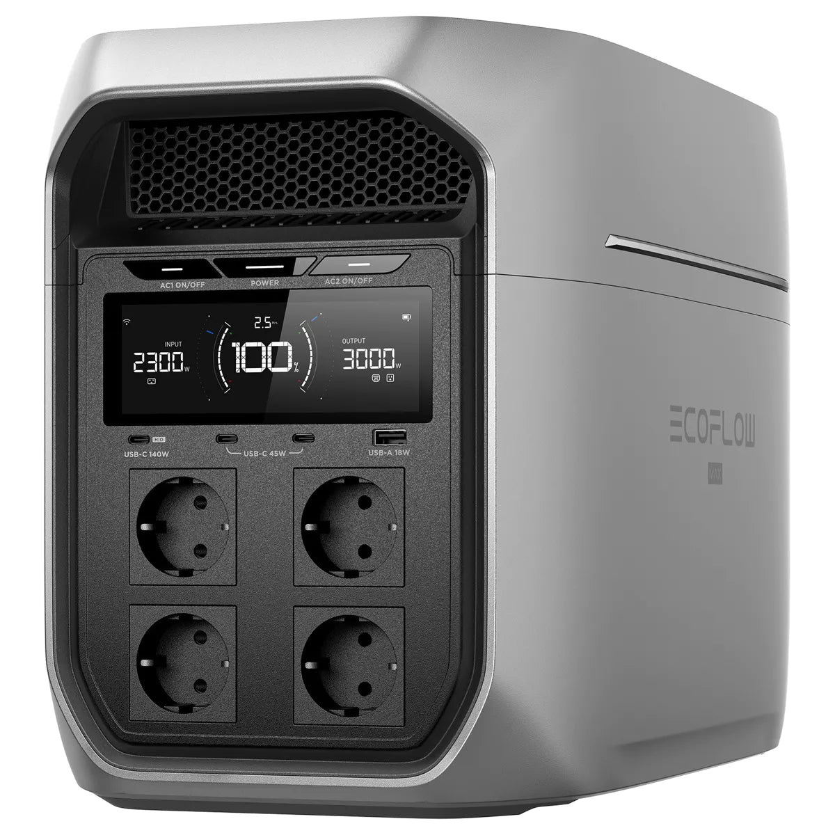 Ecoflow Générateur portable intelligent 2048Wh - Delta 3 Max Plus 