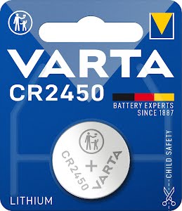 Varta CR2450 Bateria de lítio 3V