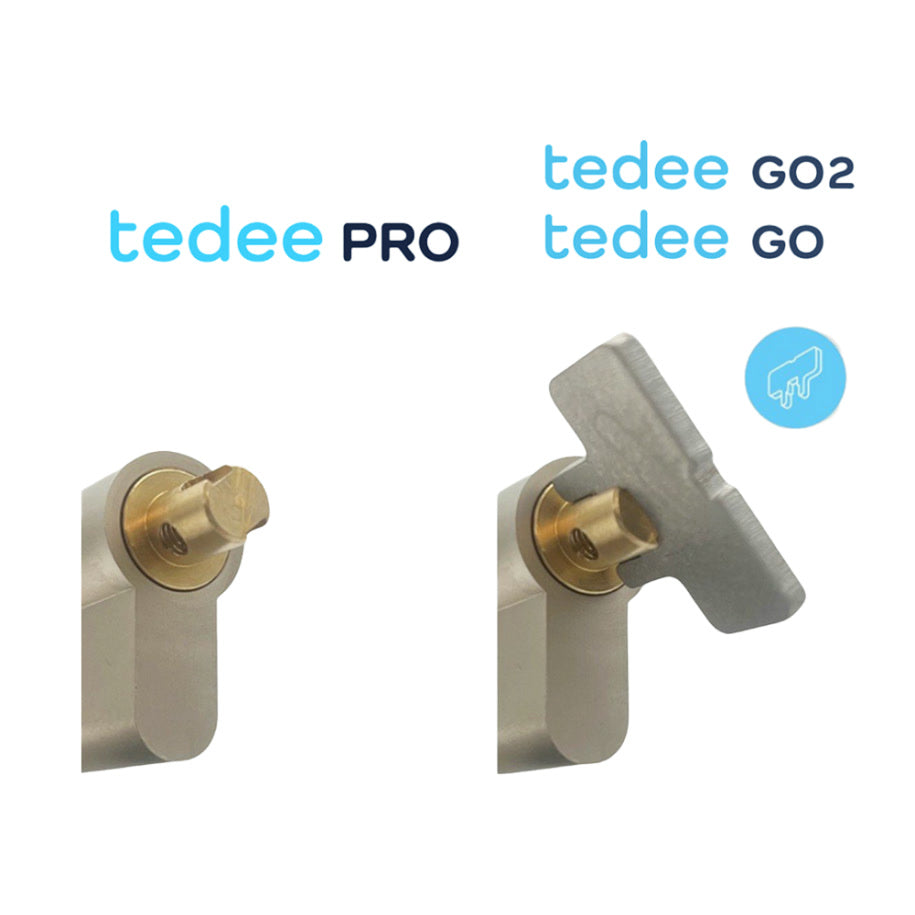 Tedee EXXO SMART schwarz - Packungsinhalt