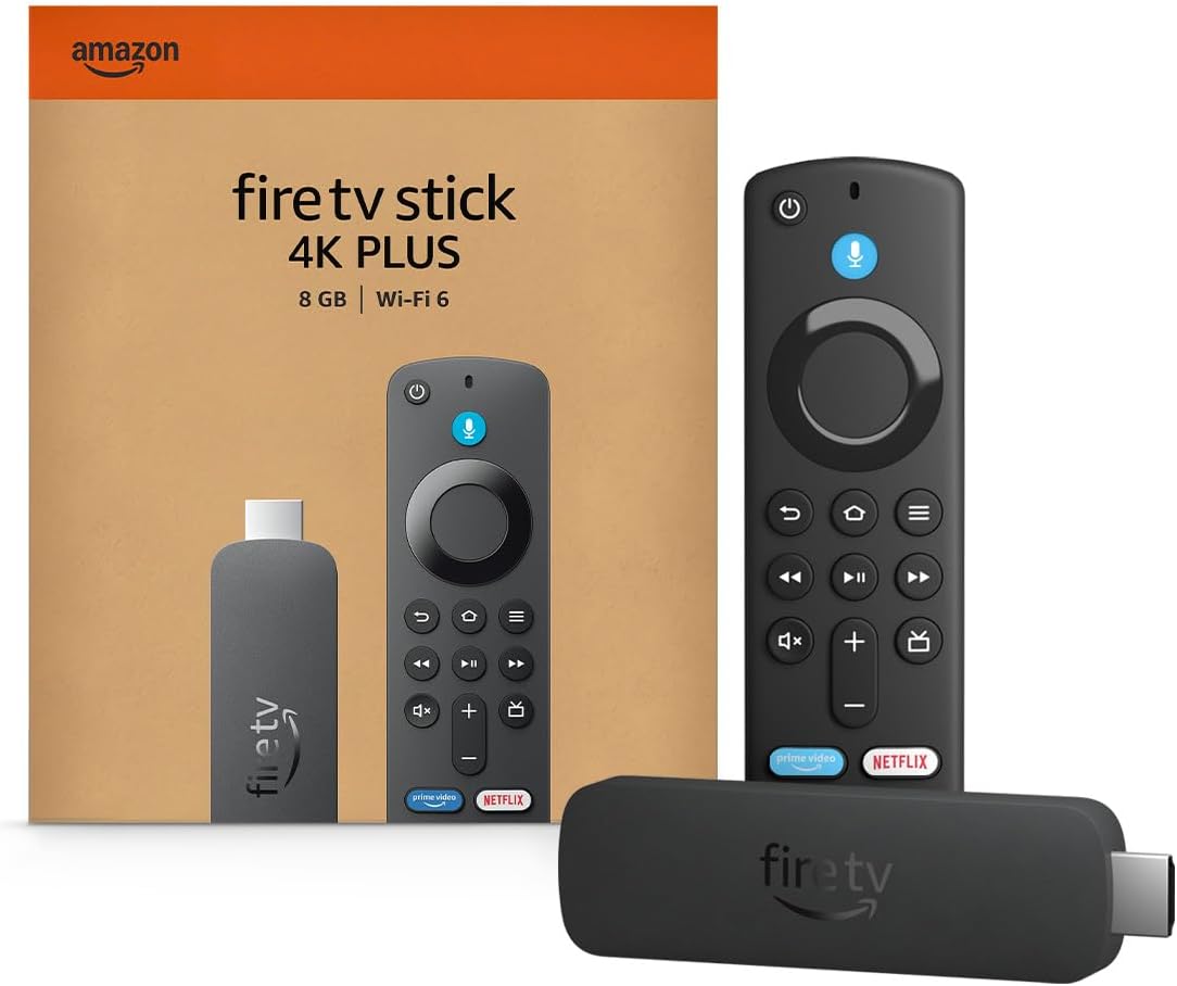 Amazon Fire TV Stick 4K Plus - Streaming 4K Dolby Atmos