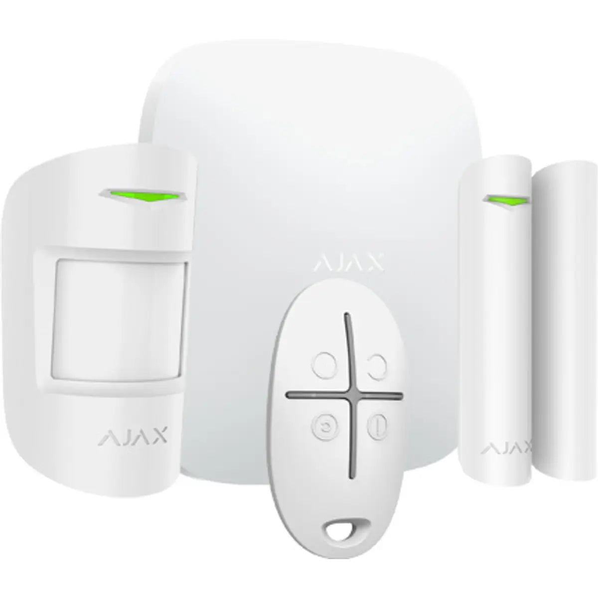 Ajax Hub Kit - Kit alarme sans fil blanc - image 1