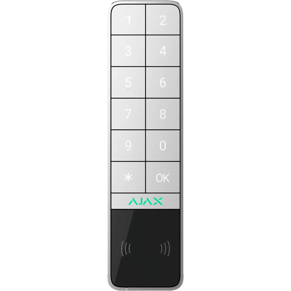 Ajax KEYPADOUTDOOR-W - Teclado Ext. RFID Bluetooth Branco - imagem 1