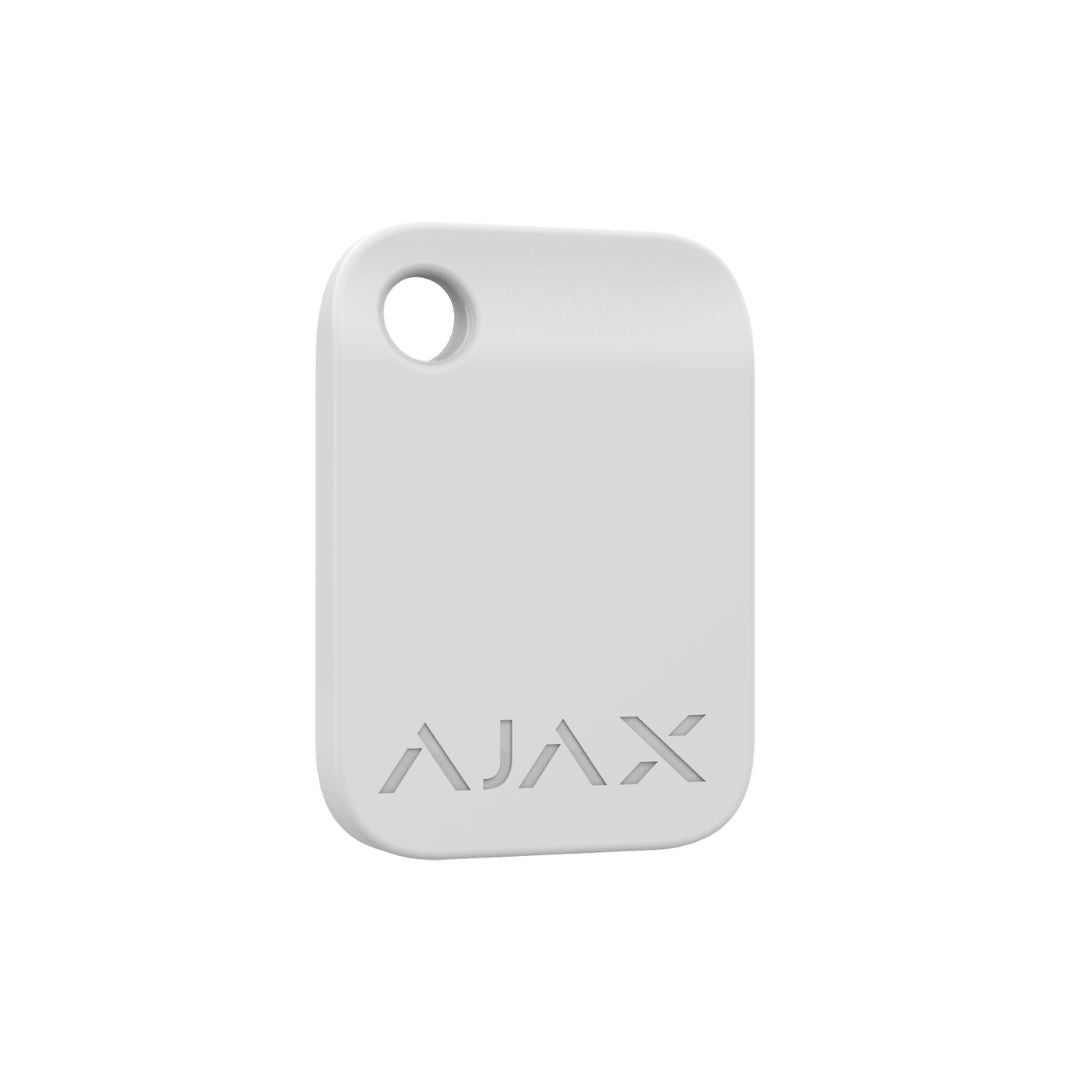 Porta-chaves RFID seguro e fácil de usar. Basta aproximá-lo ao teclado. Tecnologia MIFARE DESFire® e gestão prática via app Ajax.