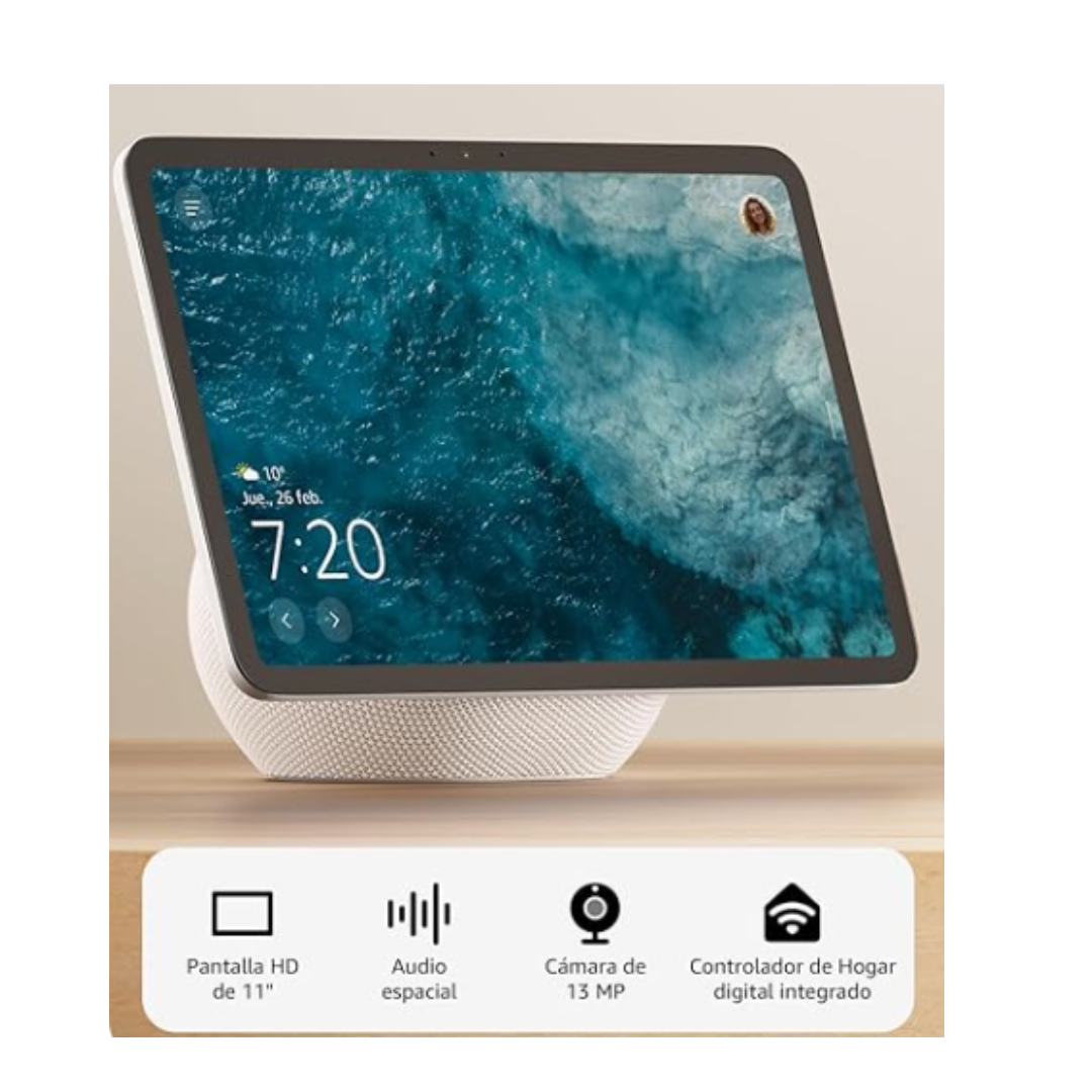 O&nbsp;Amazon Echo Show 11 é um assistente virtual inteligente com tela tátil Full HD de 11" e cores vibrantes, oferecendo mais área de visualização para conteúdos, receitas, calendários e listas de compras. Equipado com chip AZ3 Pro para desempenho superior e tecnologia Omnisense, permite otimizar o ambiente, controlar dispositivos domésticos inteligentes, ativar rotinas personalizadas e realizar videoconferências com qualidade excepcional.