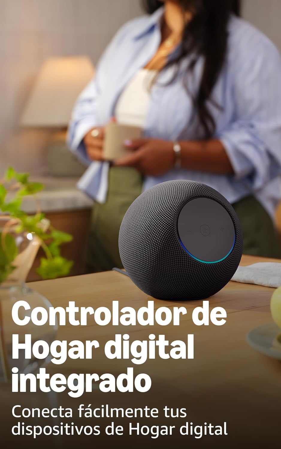 O Amazon Echo Studio foi atualizado para oferecer uma experiência sonora totalmente imersiva, com áudio espacial e suporte a Dolby Atmos, que adiciona profundidade, clareza e maior realismo às suas músicas, filmes e séries. Com graves intensos, médios definidos e vozes nítidas, transforma qualquer divisão num verdadeiro ambiente de concerto.