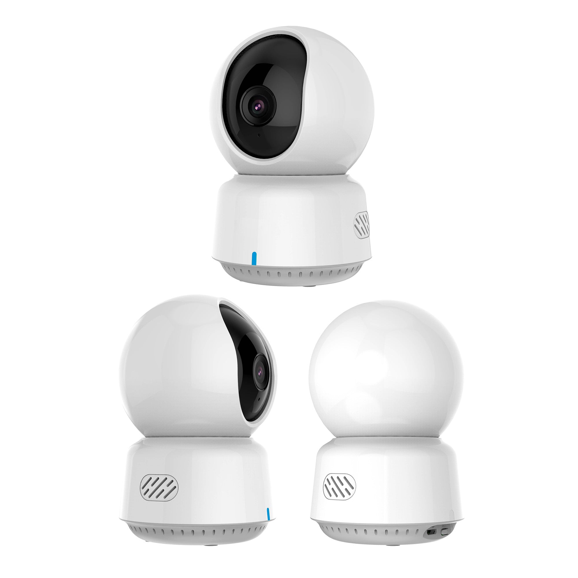 A Aqara E1 é uma câmara inteligente 2K, visão 360°, áudio bidirecional, Wi-Fi 6, e suporte a Apple Home, Google Home e Alexa.