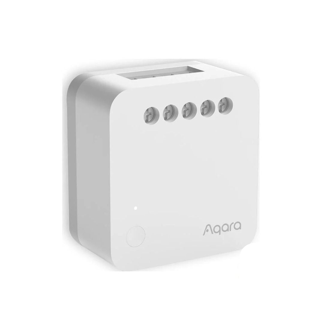 Automatiza a tua casa com o Relé T1 da Aqara, compatível com assistentes de voz e sensores ZigBee, e monitoriza o consumo de energia.