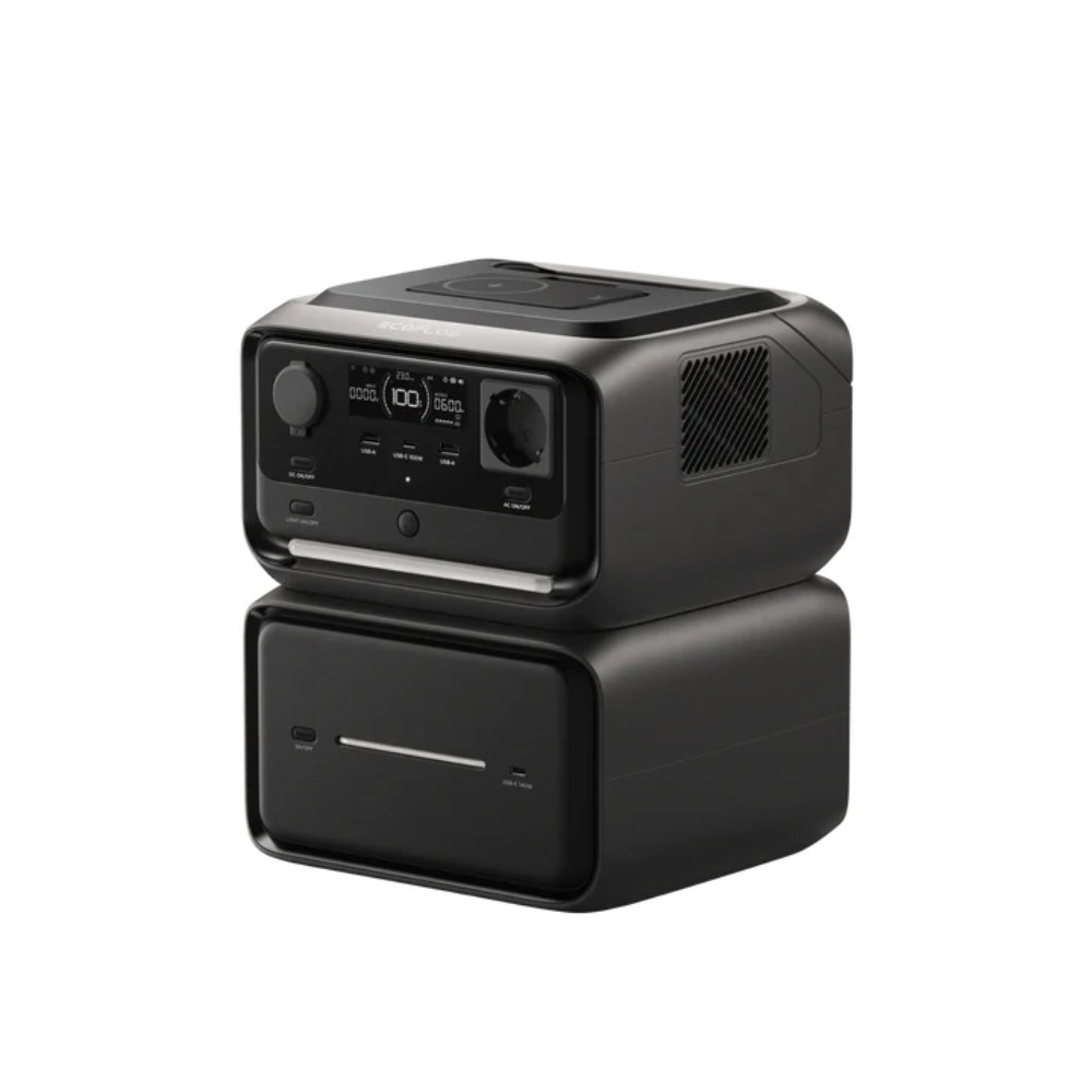 O RIVER 3 Max Plus (Wireless) foi concebido para te acompanhar em qualquer situação — seja como backup de energia em casa ou como companheiro nas tuas aventuras. O seu design modular integra um power bank RAPID (5000 mAh) destacável e permite expandir a capacidade com uma Bateria Extra, oferecendo uma versatilidade excecional. Leva apenas o power bank em deslocações, pescarias ou caminhadas e deixa a estação de energia no acampamento ou em casa. Se precisares de maior autonomia, basta adicionares a Bateria 